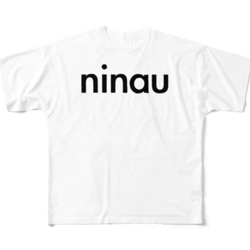 ninau(担う) フルグラフィックTシャツ