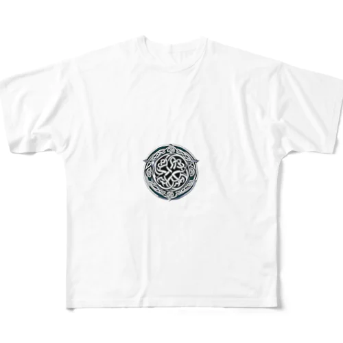 発掘されたケルトの紋章 All-Over Print T-Shirt