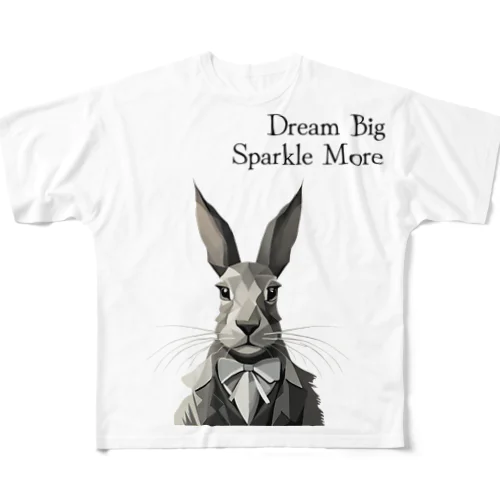 Clever Rabbit フルグラフィックTシャツ