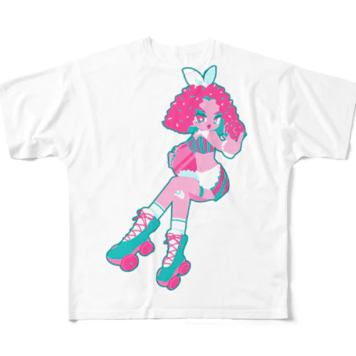 TOPOFF GIRL フルグラフィックTシャツ