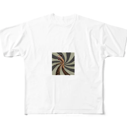 鵺ぬえ All-Over Print T-Shirt