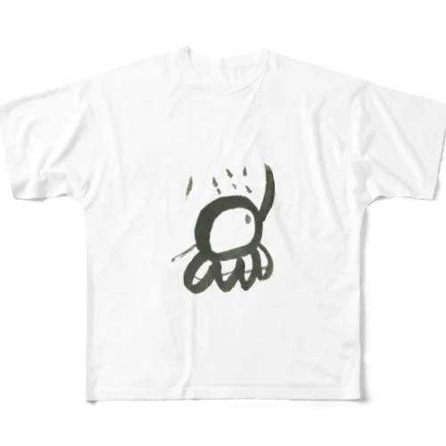 「ZOU」アーティスHANA作 All-Over Print T-Shirt