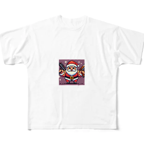 ドット絵サンタさん All-Over Print T-Shirt