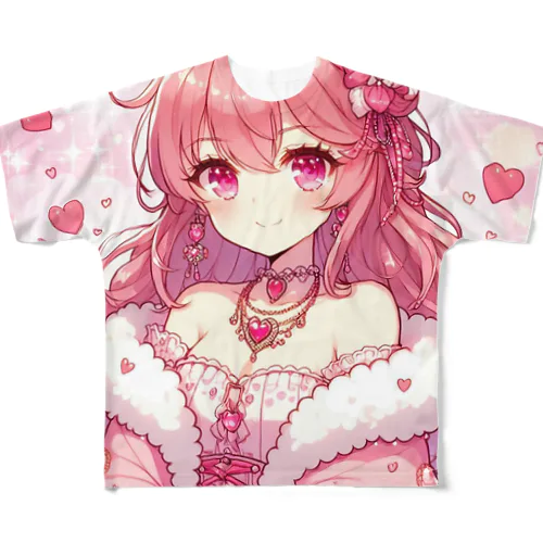 S.E.I.R.E.I._【LOVE】 フルグラフィックTシャツ