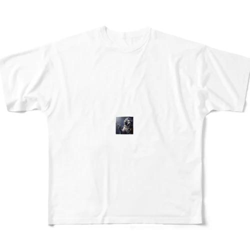 LEOS  BRONZE STATUE All-Over Print T-Shirt