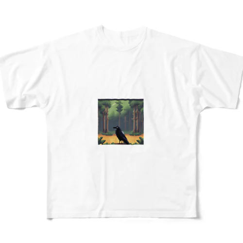 八咫烏ver3 All-Over Print T-Shirt