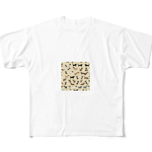 ドットモンモンE -03 All-Over Print T-Shirt