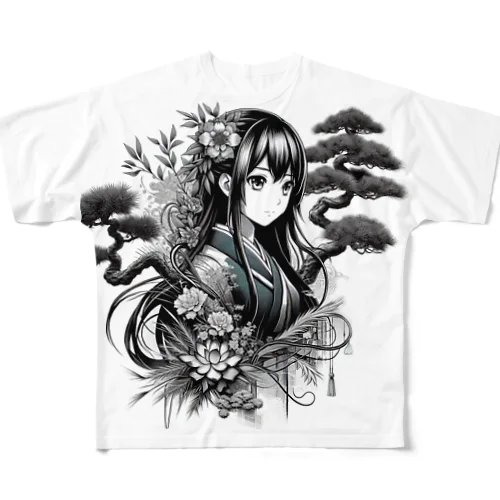 高城 松華 All-Over Print T-Shirt