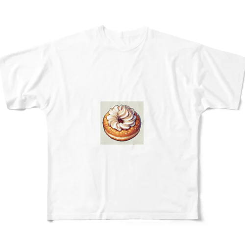 ピクセル・ドーナツ All-Over Print T-Shirt