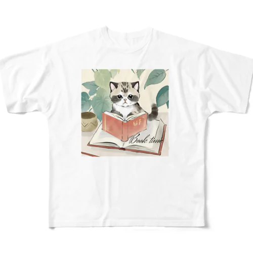 Book time All-Over Print T-Shirt