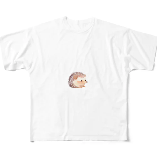 ちっちゃなﾊﾘﾈｽﾞﾐ🦔ホグオ All-Over Print T-Shirt