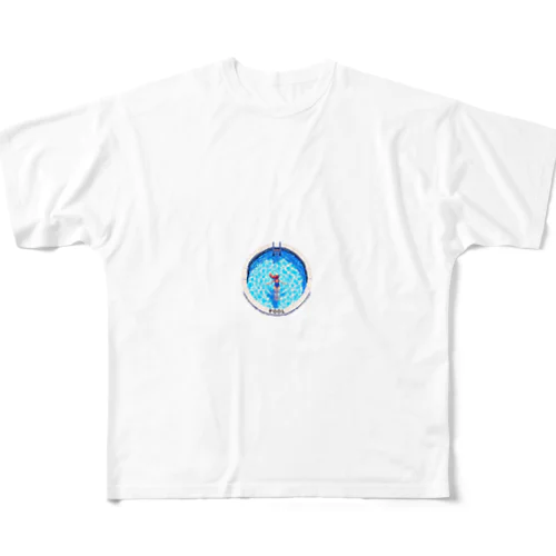 POOL_02 フルグラフィックTシャツ