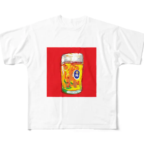 Bier All-Over Print T-Shirt