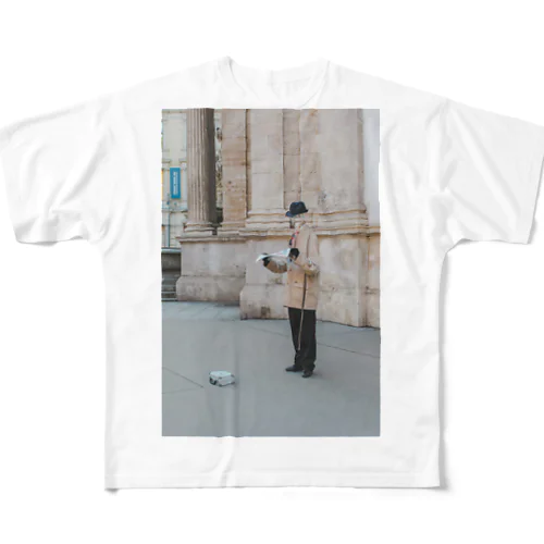  Invisible Man in  Italy フルグラフィックTシャツ