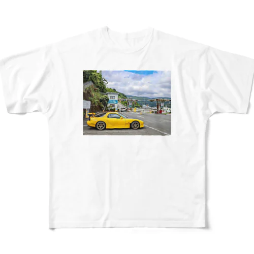 イニシャルD仕様rx7 All-Over Print T-Shirt
