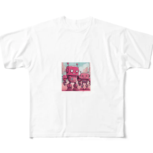 Square Girls フルグラフィックTシャツ