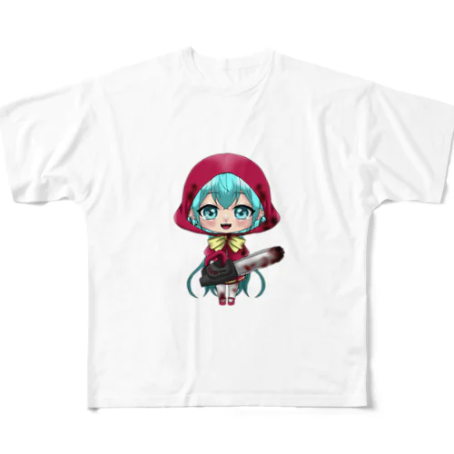 1狩りかな？！蛇蝎家冷音ちゃん！ フルグラフィックTシャツ