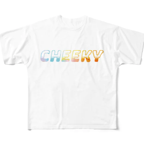 CHEEKY All-Over Print T-Shirt