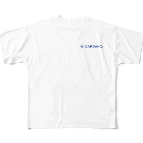 Cardano(カルダノ)  ADA フルグラフィックTシャツ