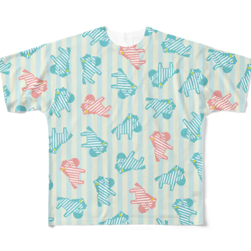 3月のしまうま All-Over Print T-Shirt