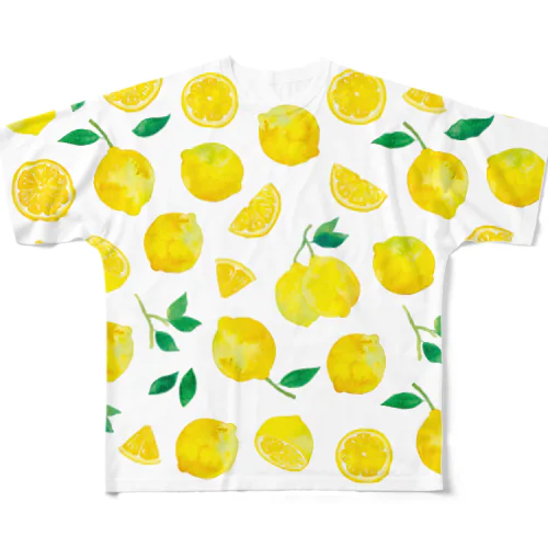 レモンT フルグラフィックTシャツ