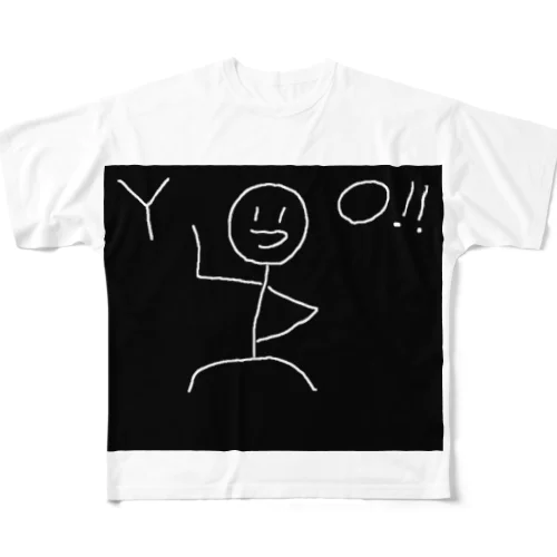 YO！！ All-Over Print T-Shirt