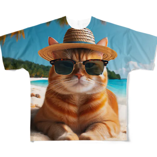 ワイルドキャット フルグラフィックTシャツ