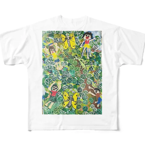 虫とり All-Over Print T-Shirt