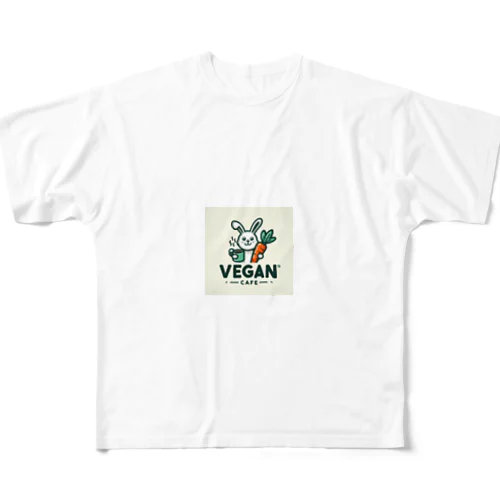 にんじん兎 フルグラフィックTシャツ