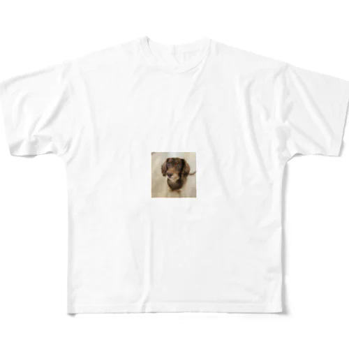 愛犬マリア All-Over Print T-Shirt