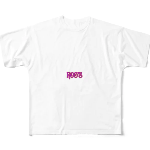 roc's All-Over Print T-Shirt