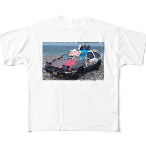 間違いだけの車選び フルグラフィックTシャツ