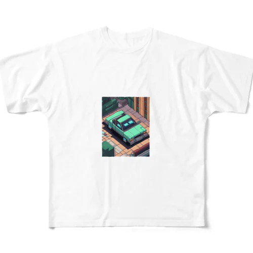 ぐっすり寝ているクーラントタンク All-Over Print T-Shirt