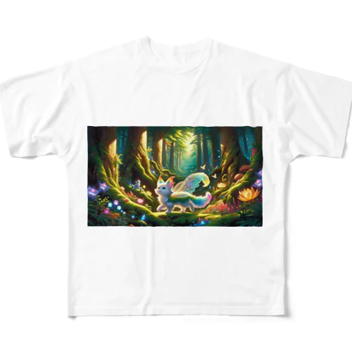 異次元空間の生物 All-Over Print T-Shirt