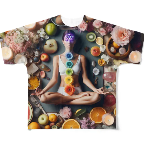 Harmony in Nature フルグラフィックTシャツ