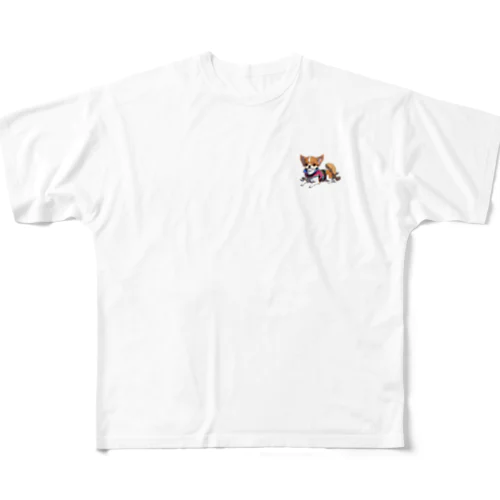 キュートチワワ All-Over Print T-Shirt