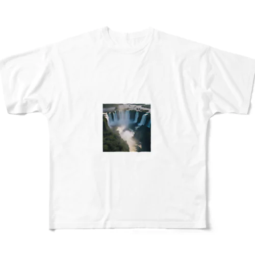 アルゼンチンのイグアスの滝 All-Over Print T-Shirt