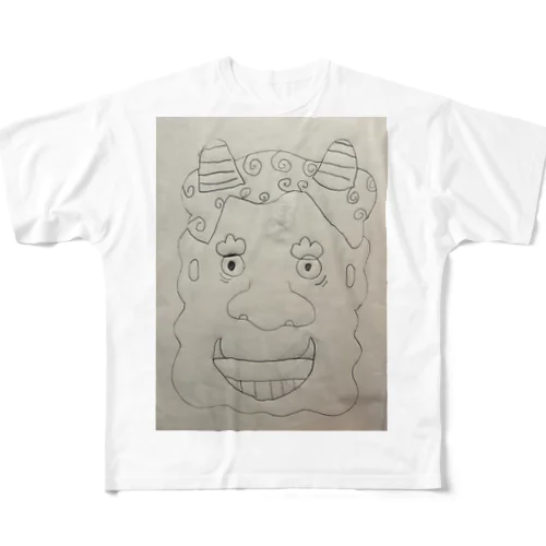 鬼さん All-Over Print T-Shirt