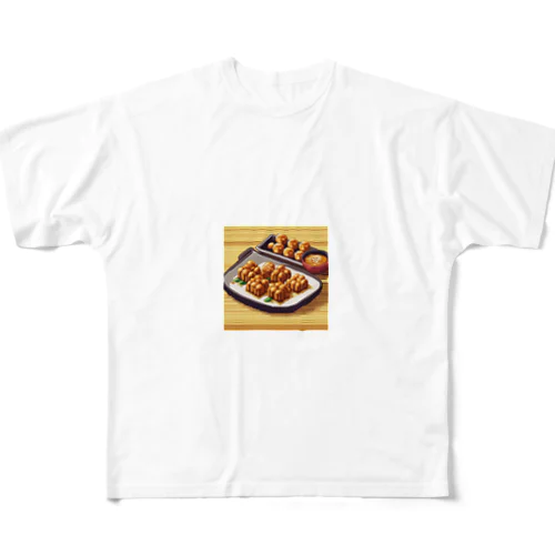 カレーたこやき All-Over Print T-Shirt