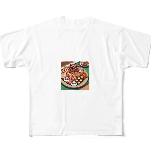 たこパーティー All-Over Print T-Shirt