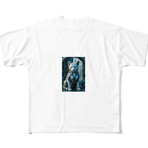 メカネコくん All-Over Print T-Shirt