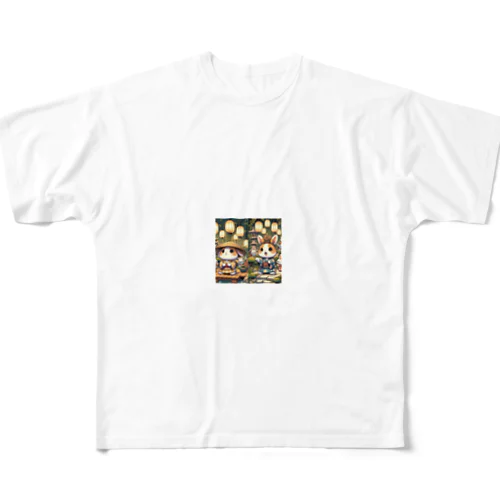 うさぎ All-Over Print T-Shirt