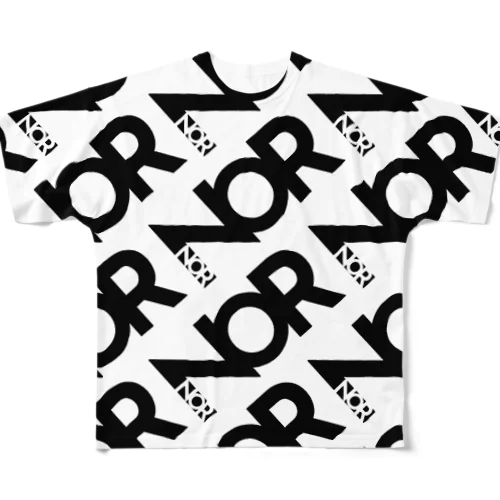 NORロゴプレッシャーTシャツ All-Over Print T-Shirt