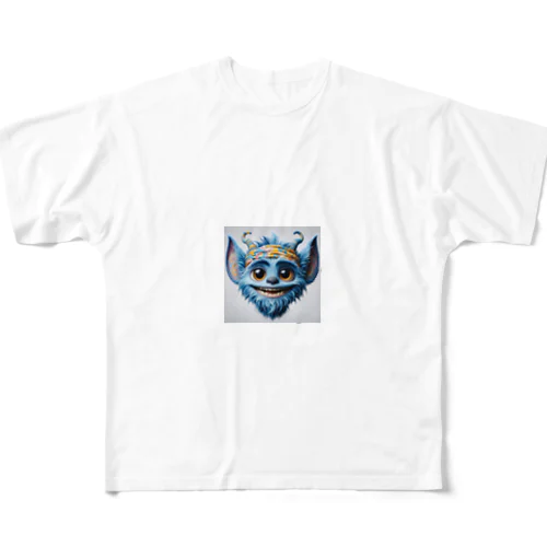 Blue Monster フルグラフィックTシャツ