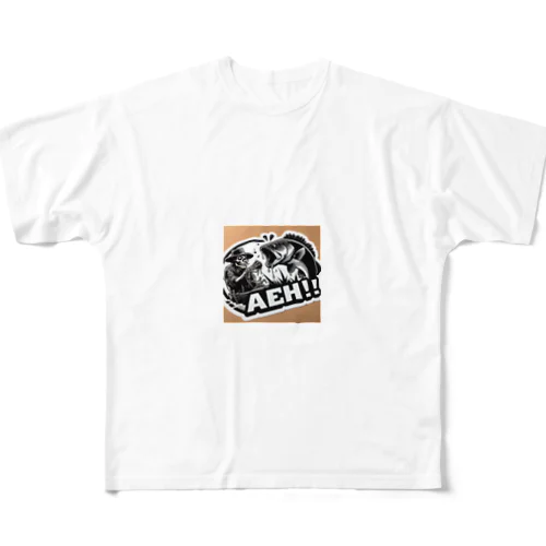 釣り好き必見！ステッカー商品が登場しました！ All-Over Print T-Shirt