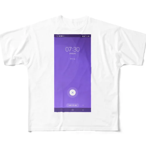 スヌーズ画面 All-Over Print T-Shirt