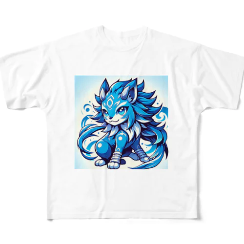 AOkomainu君 フルグラフィックTシャツ