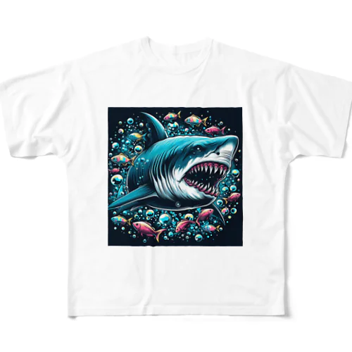 COOL SHARK フルグラフィックTシャツ