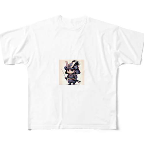 デフォルメ島津義弘君 All-Over Print T-Shirt