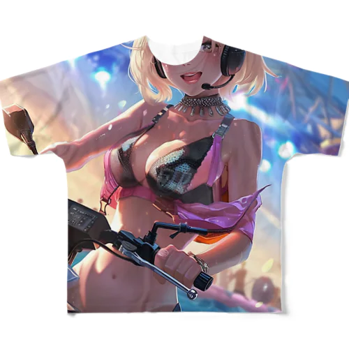 碧海の歌姫 アリア フルグラフィックTシャツ